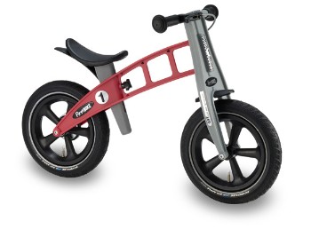 Loopfiets FirstBIKE Big Apple rood