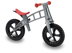 Loopfiets FirstBIKE Cross Grijs Loopfiets FirstBIKE Cross Grijs